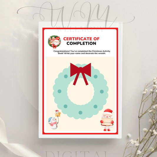 Christmas Activity Book for Kids – Digital Download
