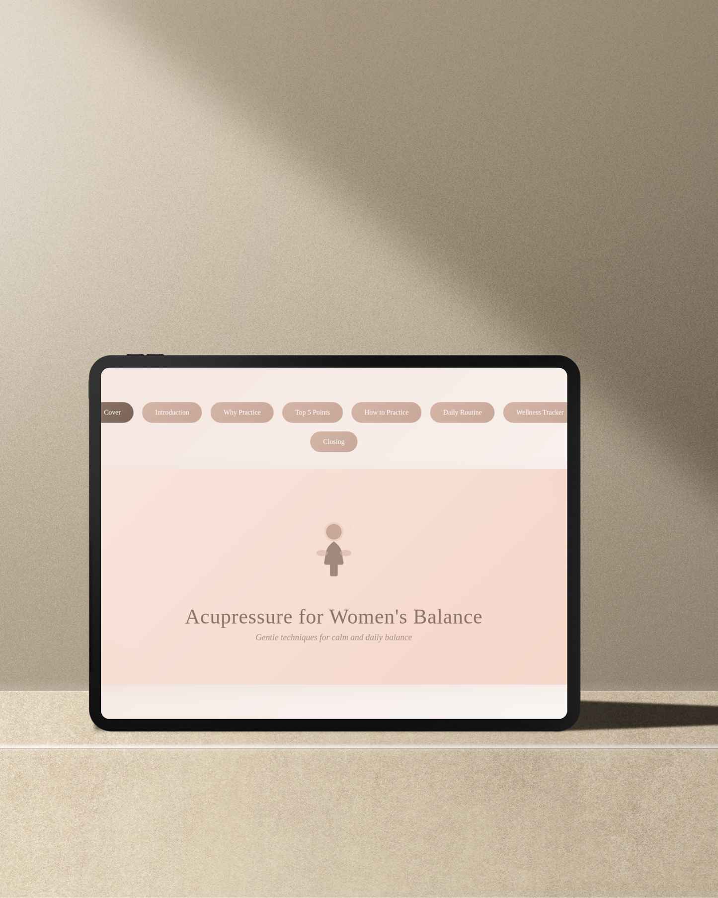Acupressure for Women – Digital Wellness Guide - Wellmony