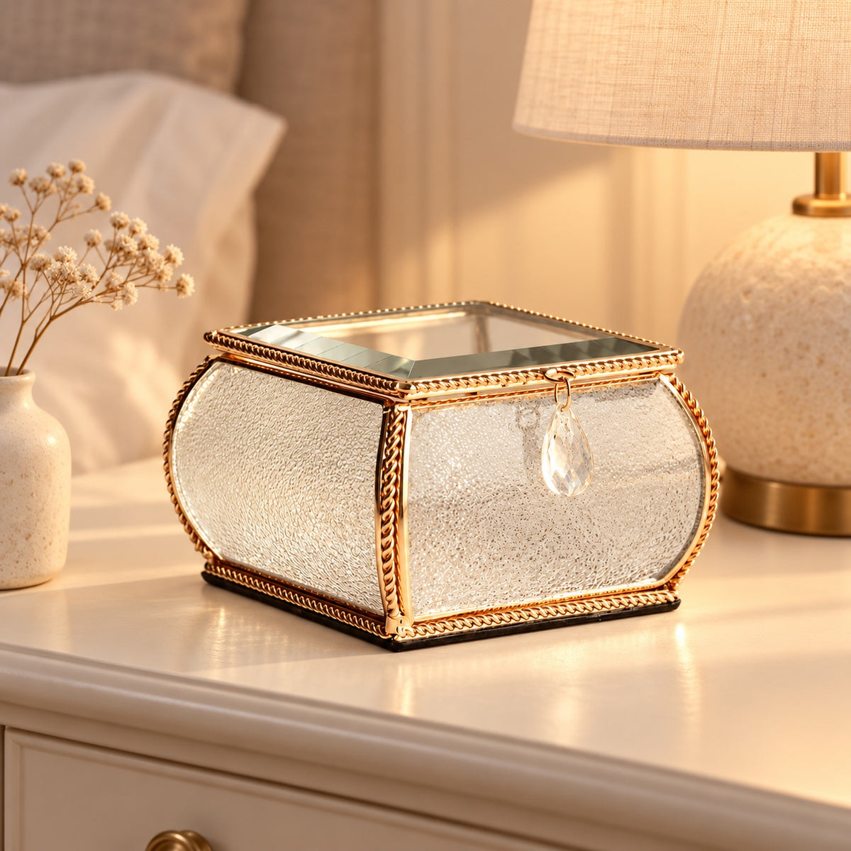 STILL LIGHT™ — Glass Keepsake Box