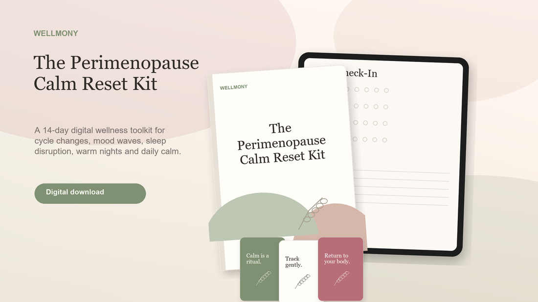 Perimenopause Calm Reset: How to Track Mood, Sleep and Cycle Changes Without Overwhelm