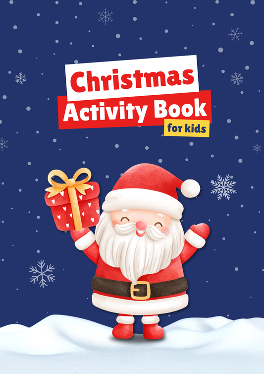 Christmas Activity Book for Kids – Digital Download