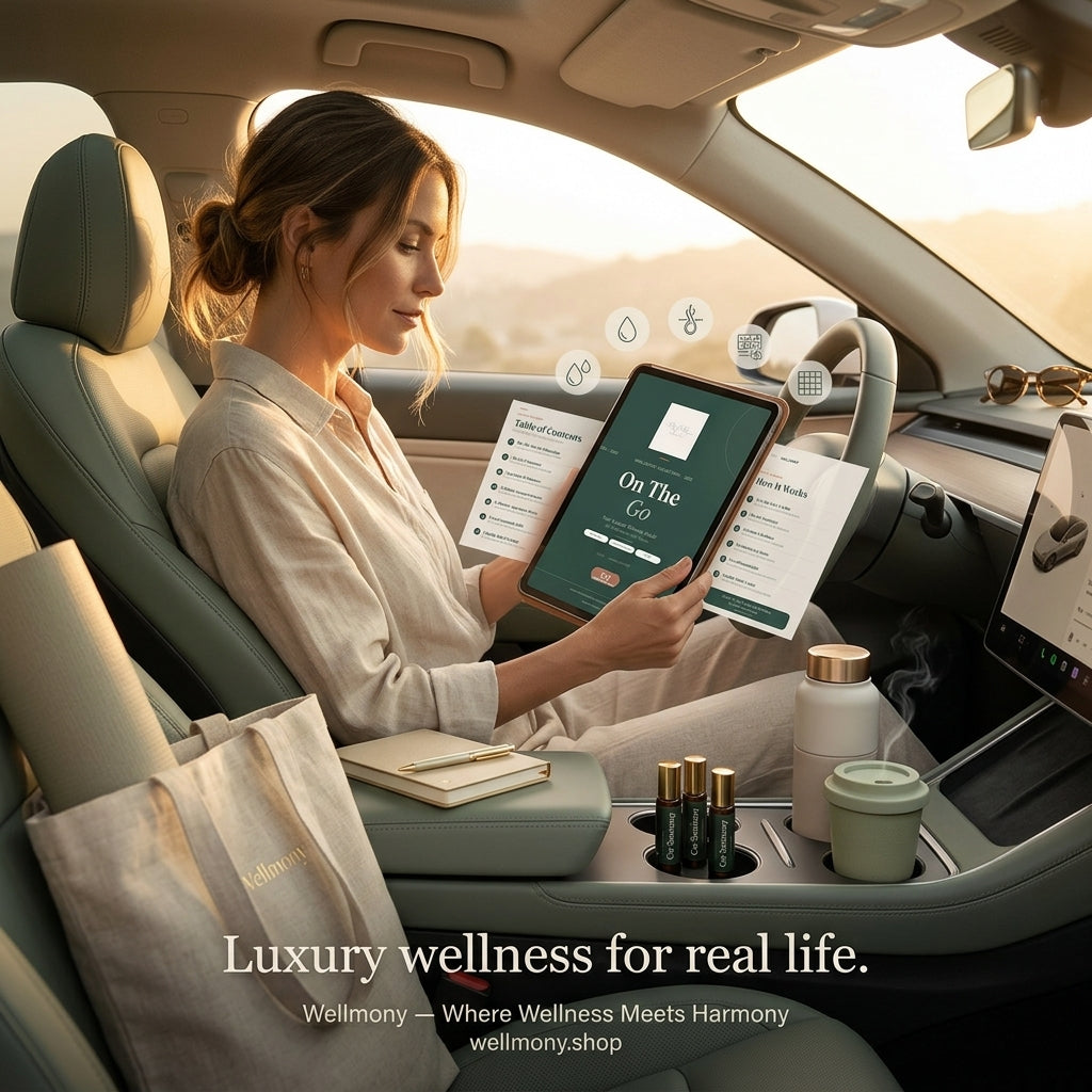 On The Go Wellness Guide — Luxury Digital Ebook | Wellmony - Wellmony