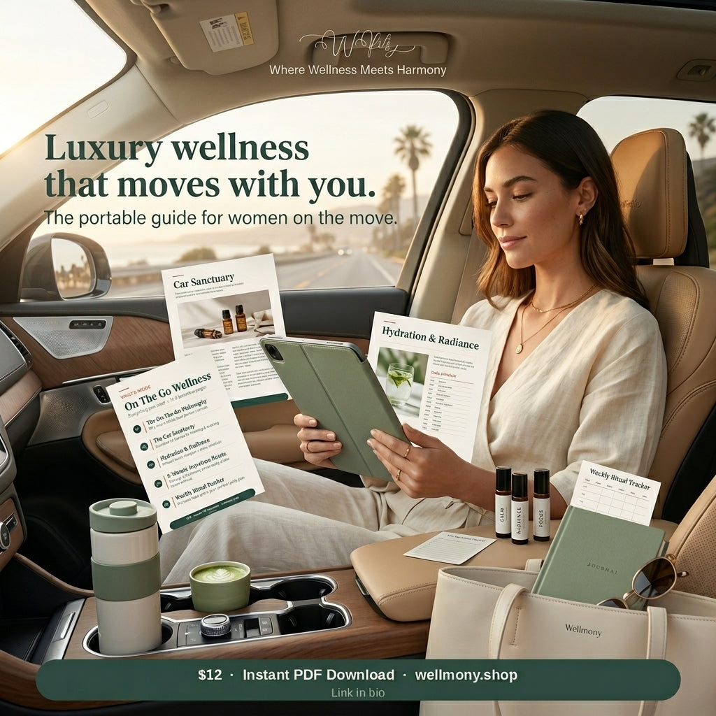 On The Go Wellness Guide — Luxury Digital Ebook | Wellmony - Wellmony