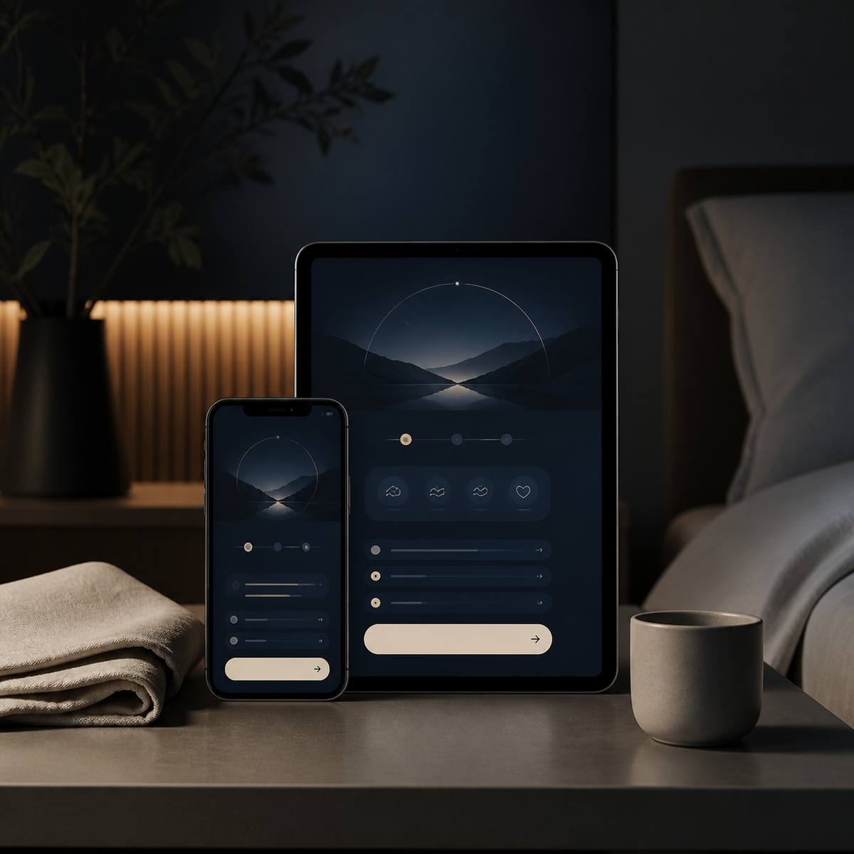 Wellmony Sleep Shift™ — 14-Night Evening Wind-Down Experience